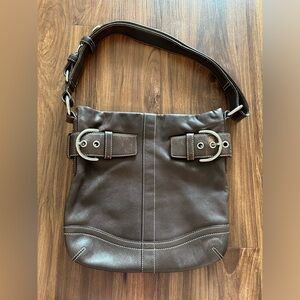 vintage authentic coach purse, soho bag